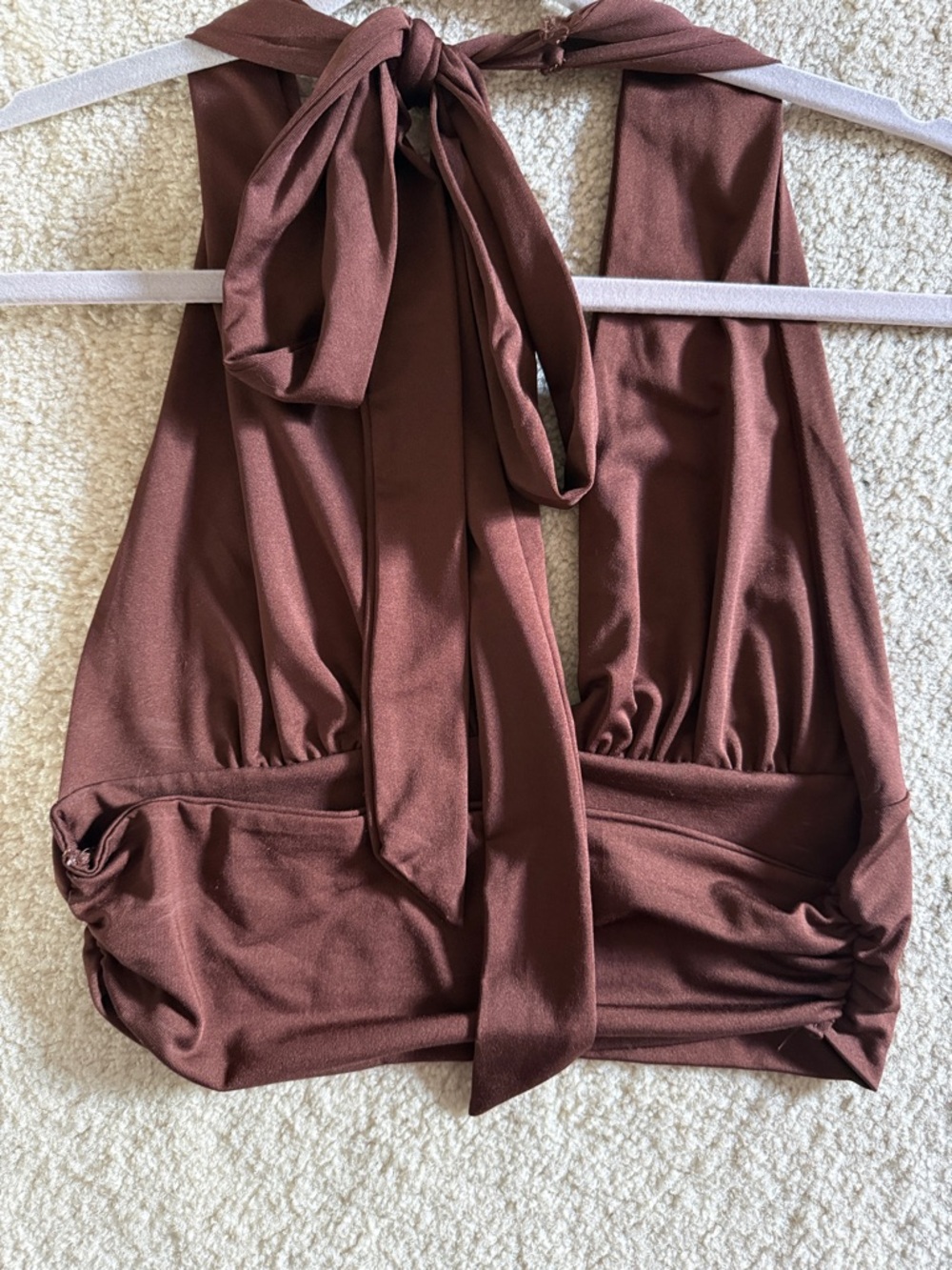 Cropped Halter Top - Picture 4 of 4